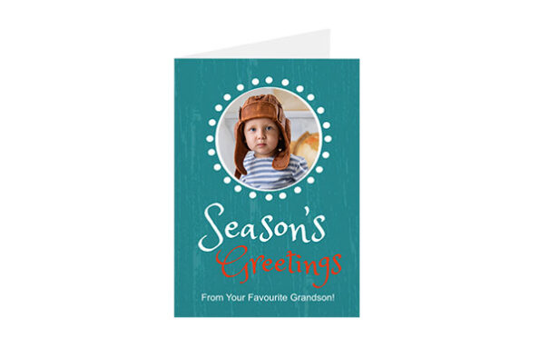Postkaart Seasons Greetings